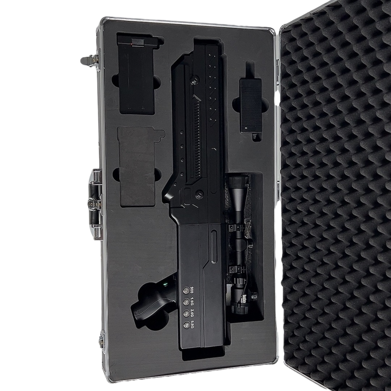  息烽手持便携式枪型低空防御反制四通道B型